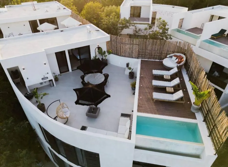 Luxury In Tulum L Huge Private Rooftop With Pool